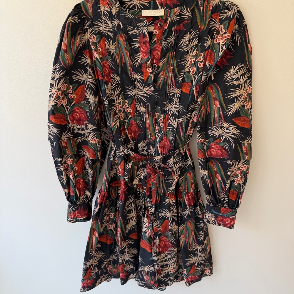 Ulla Johnson Multicolor Floral Button-Down Dress